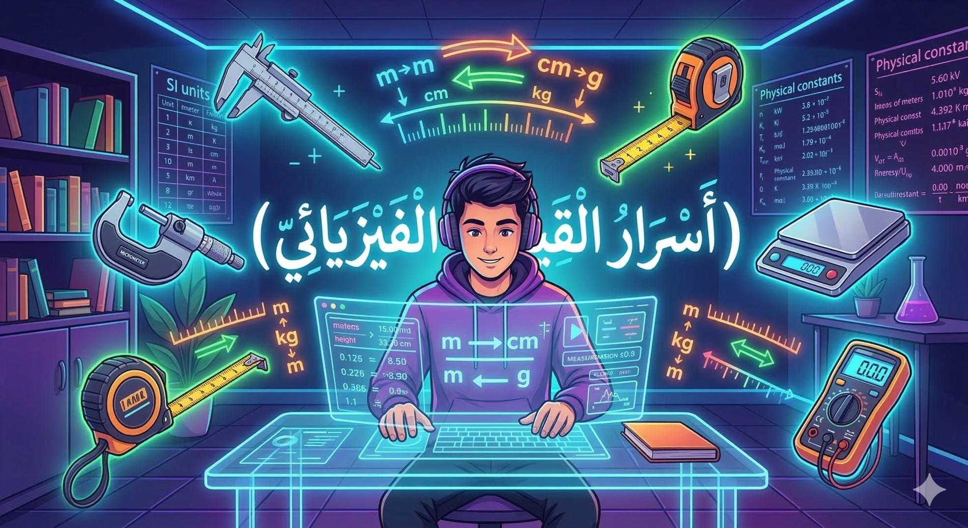 أسرار القياس الفيزيائي (محاضرة مجانية)