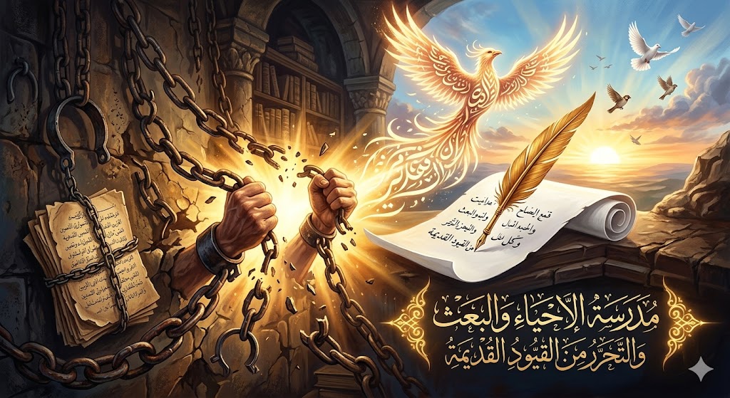 المحاضرة (2): مدرسة الإحياء والبعث والتحرر من القيود القديمة